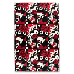 Disney Vera Bradley Blanket - Painted Rose Alice In Wonderland