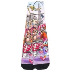 Disney Socks - Epcot France Pavilion - Characters In Paris