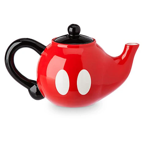 Disney Teapot - Mickey Mouse Colorful Kitchen - Red