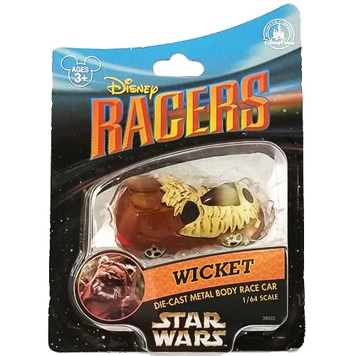 Disney Racers - Die Cast Race Car - Star Wars - Wicket The Ewok