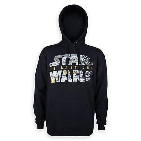 Disney Adult Hoodie - Star Wars: The Last Jedi Logo Pullover