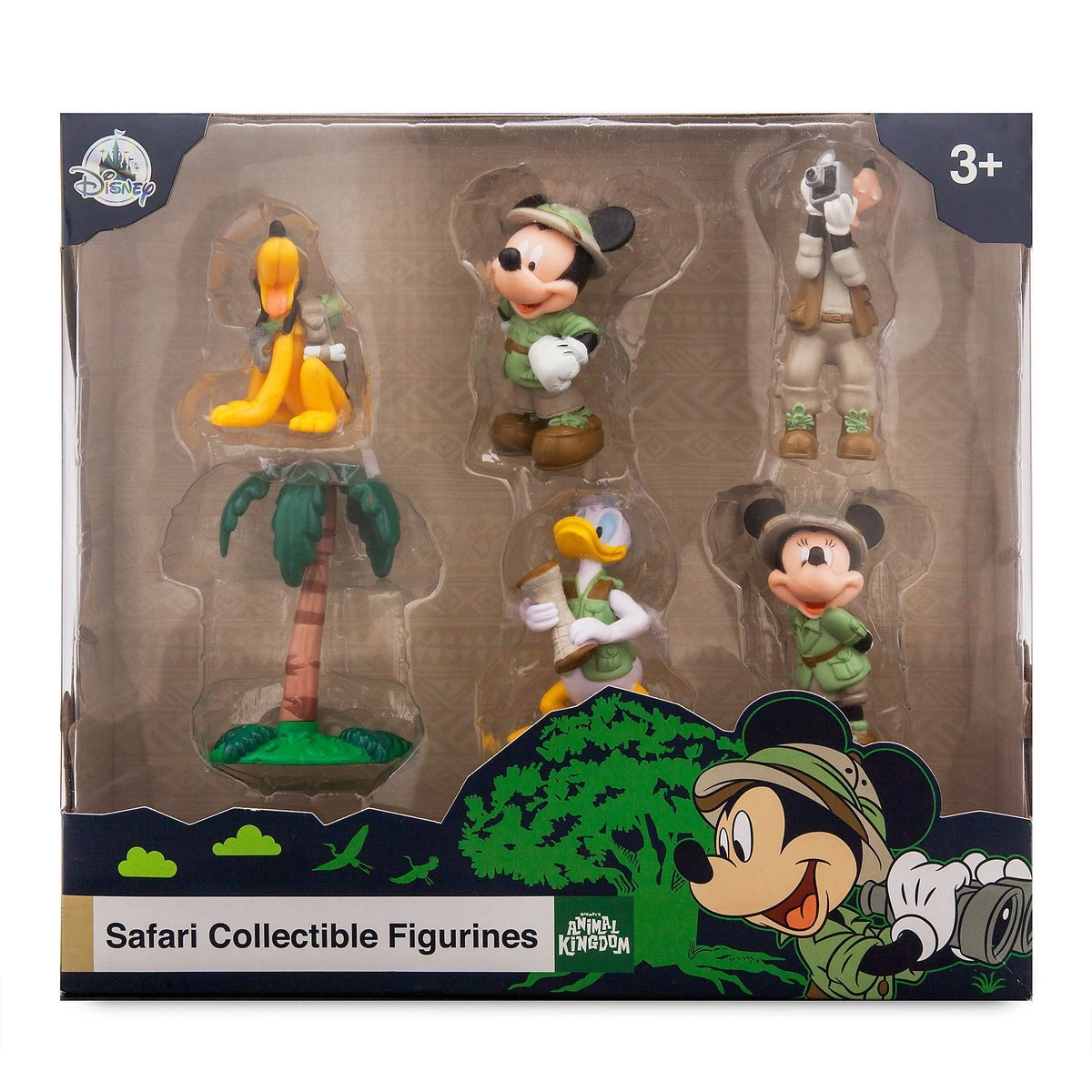 Disney Figurine Set - Safari Mickey Mouse And Friends - Image 2