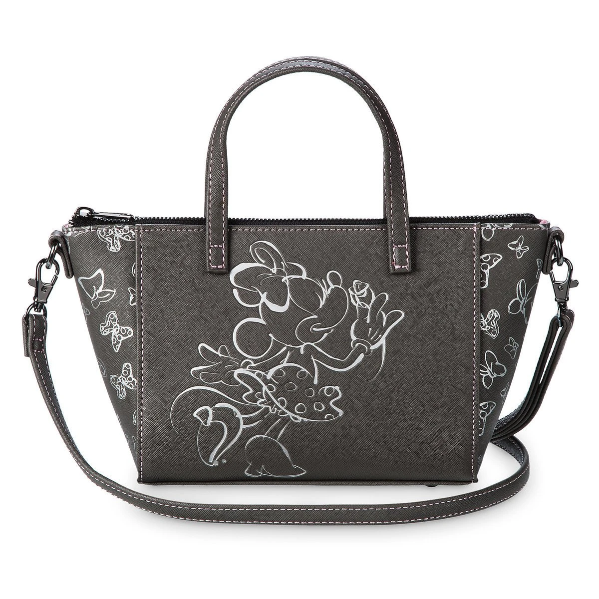 Disney Parks Loungefly Crossbody Satchel Bag - Sweet Minnie Mouse