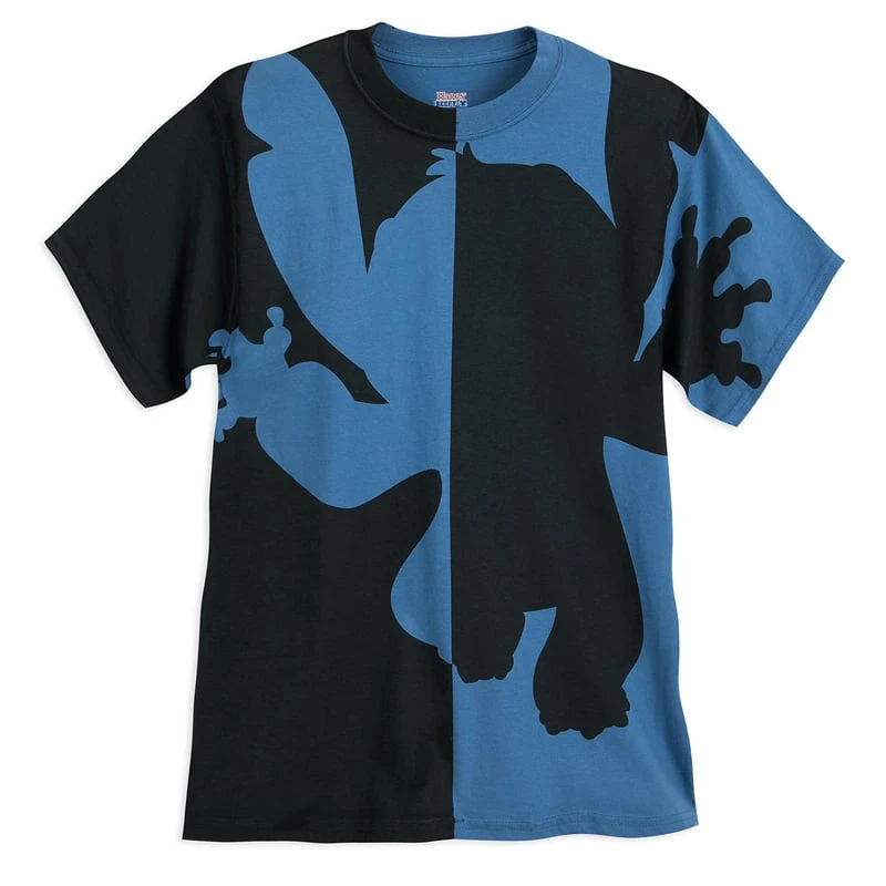 Disney Adult Shirt - Stitch Silhouette