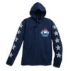 Disney Adult Hoodie - Mickey Mouse Americana Zip Hoodie