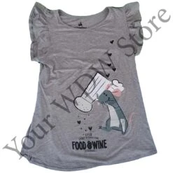 Disney Ladies Shirt - 2018 Epcot Food And Wine Festival Remy Ruffles