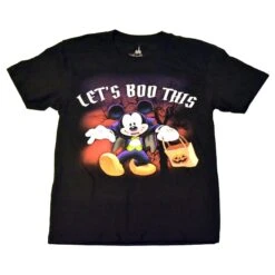 Disney Adult Shirt - Not So Scary Halloween Party 2018 - Let's Boo This