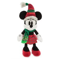 Disney Stuffed Animal Plush - Holiday 2018 - Santa Minnie Mouse 11''