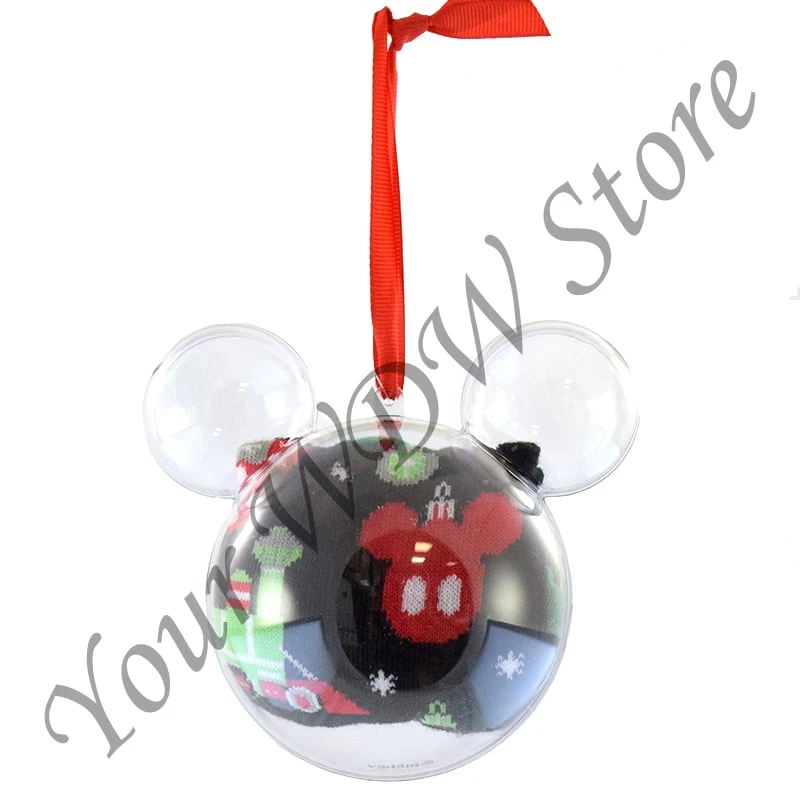 Disney Adult Socks - Holiday 2018 Ornament - Green / Black