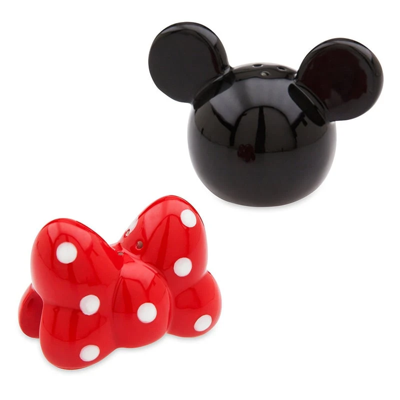 Disney Stackable Salt And Pepper Shakers - Minnie Mouse Bow - Image 2