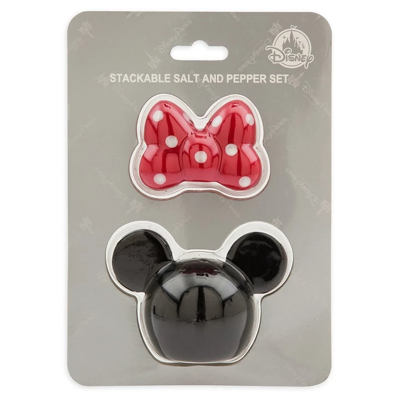 Disney Stackable Salt And Pepper Shakers - Minnie Mouse Bow - Image 3