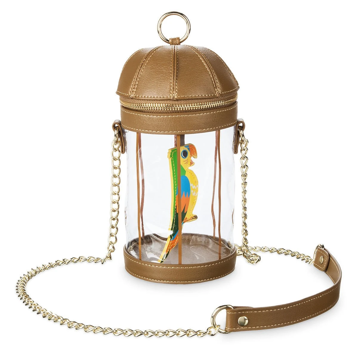 Disney Parks Loungefly Crossbody Bag - Jose In Birdcage - The Enchanted Tiki Room