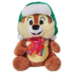 Disney Holiday Plush - Chip - Mini Bean Bag