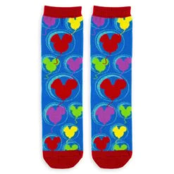 Disney Parks Socks With Character - Adult - Mickey Ears Balloons