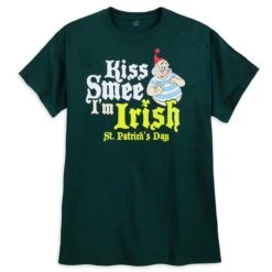 Disney Adult Shirt - St. Patrick's Day - Kiss Smee I'm Irish