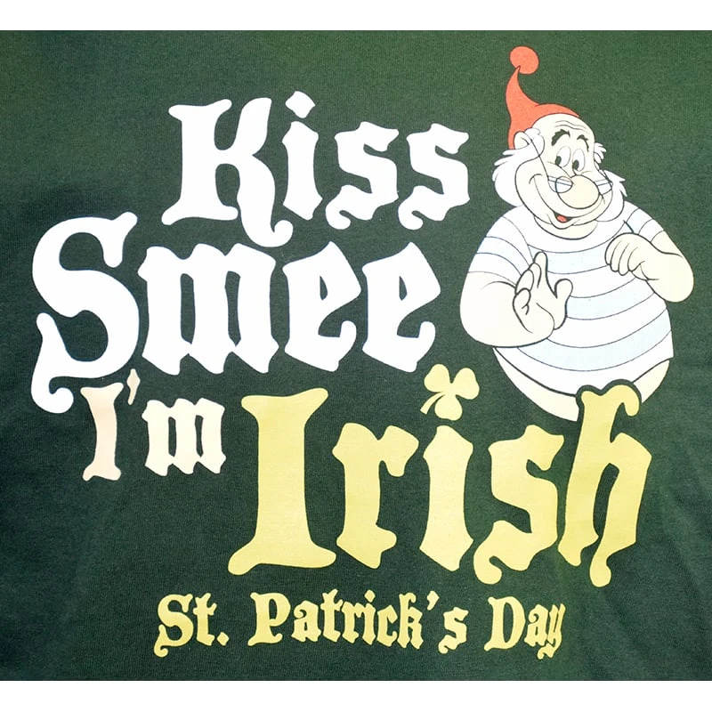 Disney Adult Shirt - St. Patrick's Day - Kiss Smee I'm Irish - Image 2
