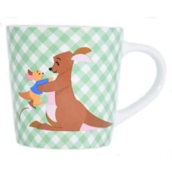 Disney Coffee Cup - Kanga And Roo Checkered Mug