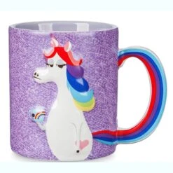 Disney Mug - Inside Out - Rainbow Unicorn - Famous
