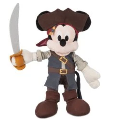 Disney Plush - Mickey Mouse Pirates Of The Caribbean - 12''