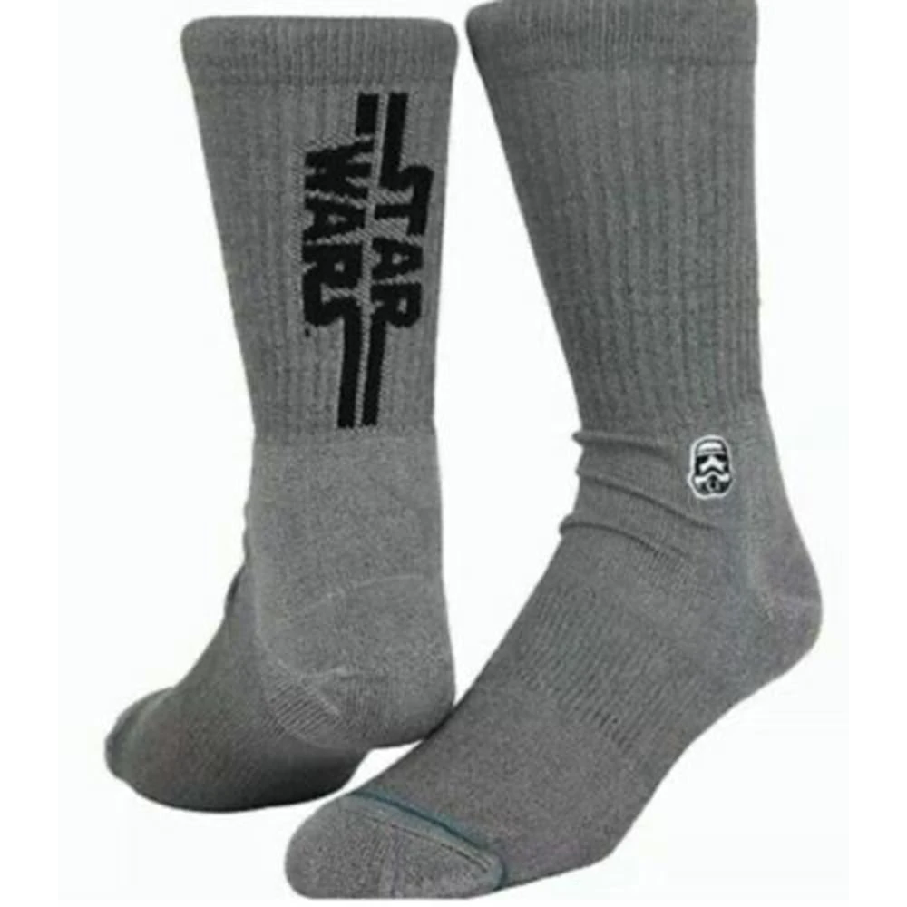 Disney Socks By Stance - Star Wars Stormtrooper - Gray - Size Large