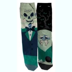 Disney Socks - Haunted Mansion Ghosts - A Ghost Will Follow You Home