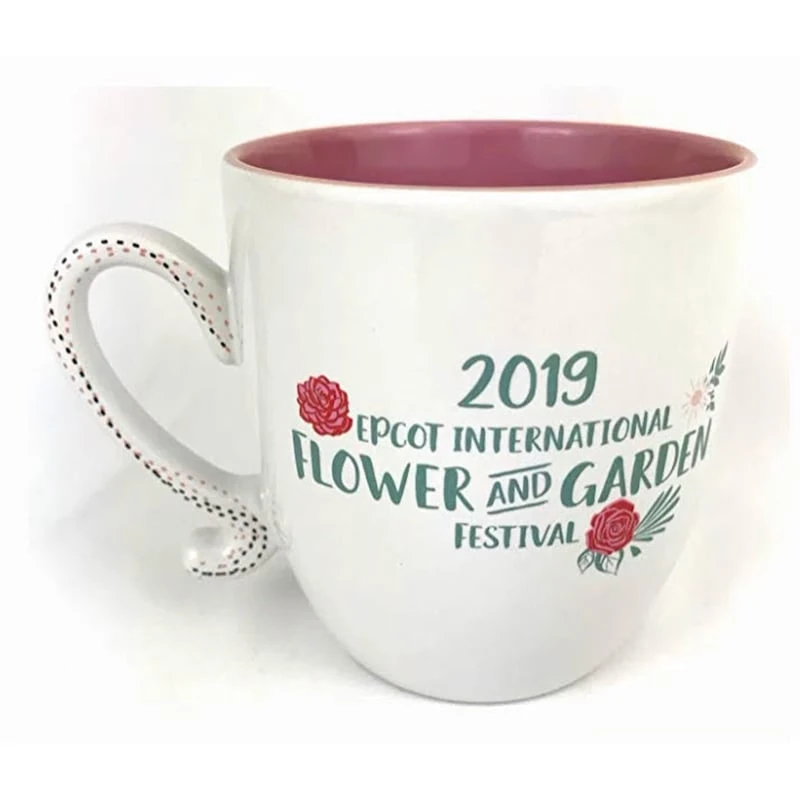Disney Coffee Cup Mug - 2019 Epcot Flower And Garden Minnie Bloom - Image 2