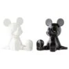 Enesco Disney Salt And Pepper Shaker Set - Black And White Mickey Mouse