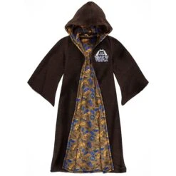 Disney Star Wars Robe - Jedi Training Academy - Trial Of The Temple - Brown - Adult