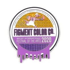Disney Magnet - Figment Color Co. - Epcot Festival Of The Arts 2020
