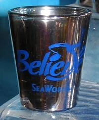 SeaWorld Shot Glass - Believe