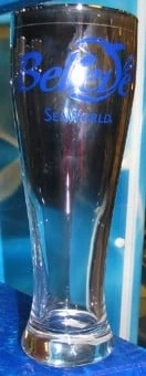 SeaWorld Pilsner Glass - Believe
