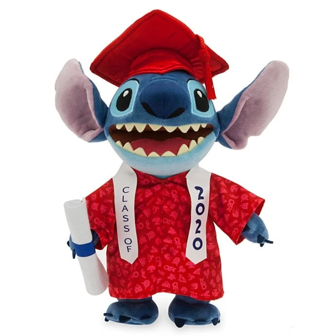 Disney Plush - Graduation Stitch - Class Of 2020
