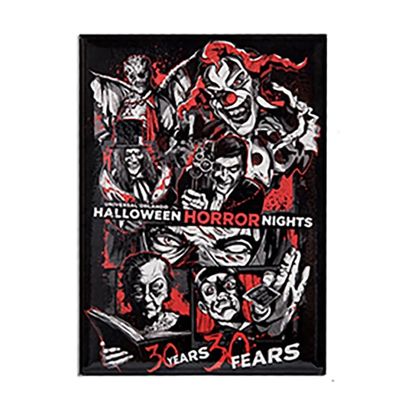 Universal Magnet - Halloween Horror Nights - 30 Years 30 Fears - Icons
