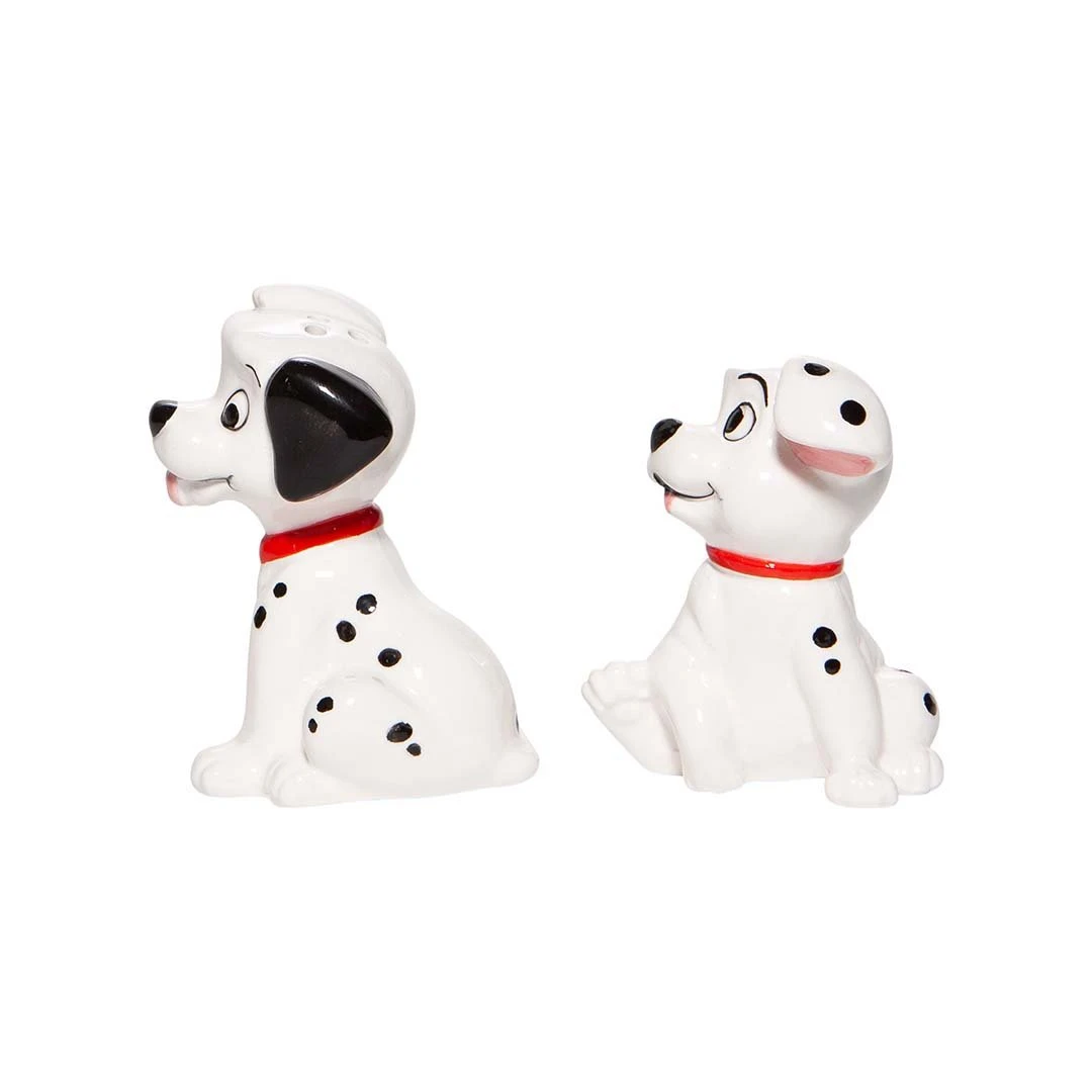 Enesco Disney Salt And Pepper Shaker Set - Lucky And Patch - Image 2