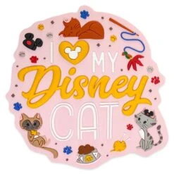 Disney Magnet - Reigning Cats And Dogs - I Love My Disney Cat