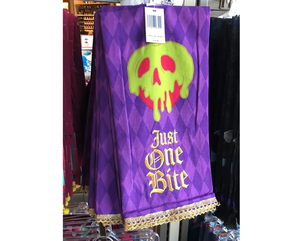 Disney Kitchen Towel - Poison Apple - Just One Bite