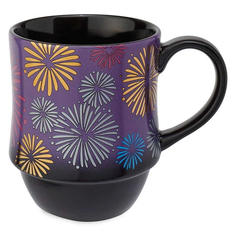 Disney Coffee Cup Mug - Minnie Main Attraction - Nighttime Fireworks & Castle Finale - Image 2