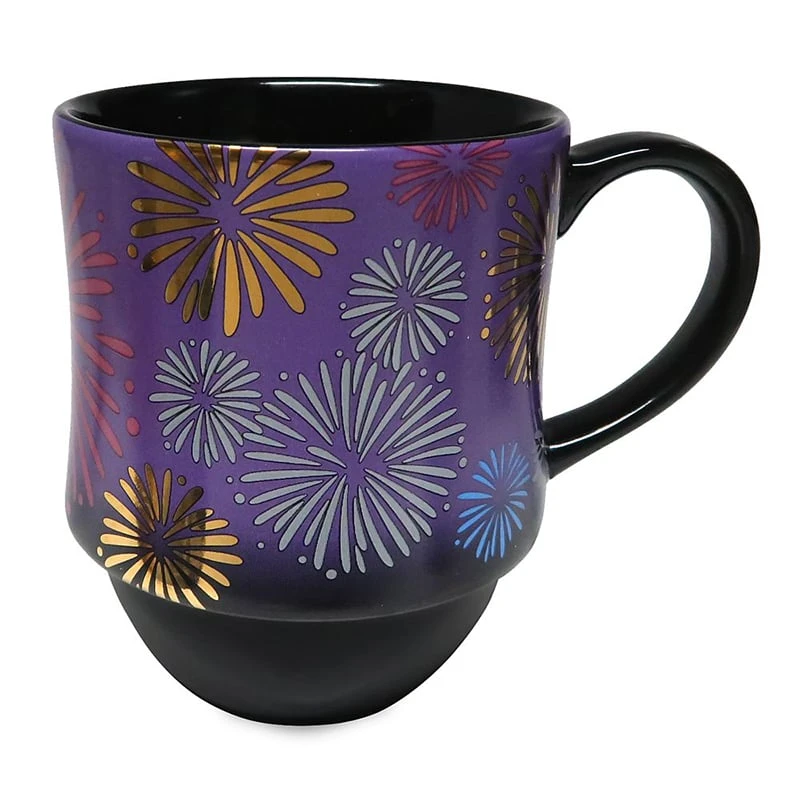 Disney Coffee Cup Mug - Minnie Main Attraction - Nighttime Fireworks & Castle Finale - Image 3