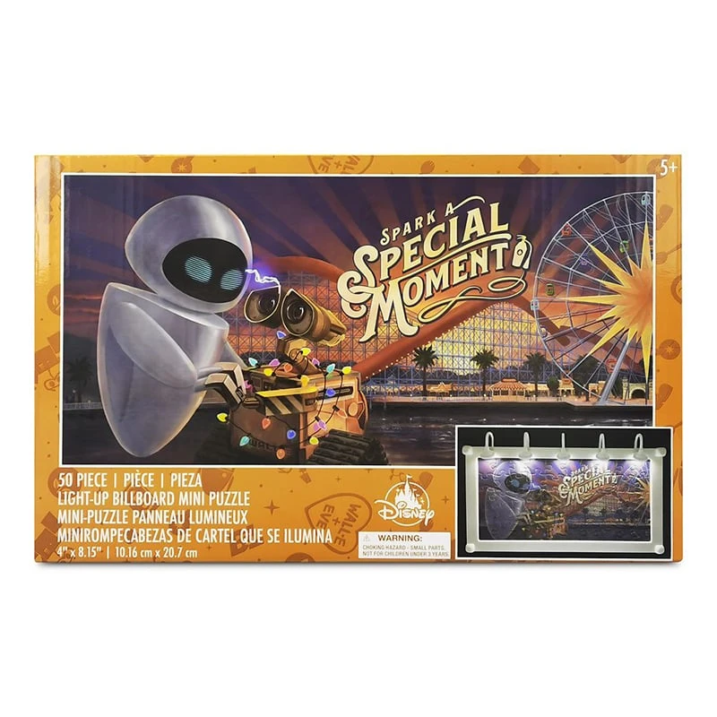 Disney Parks Puzzle - California Adventure Pixar Pier - Wall-E And Eve - Spark Special Moments