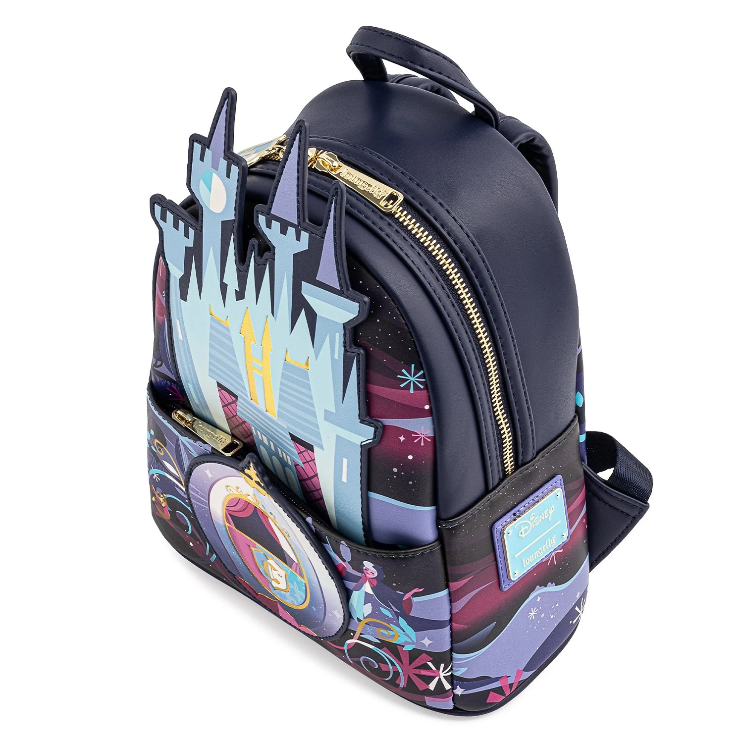 Disney Loungefly Mini Backpack - Disney Castle Series - Cinderella Castle - Image 2