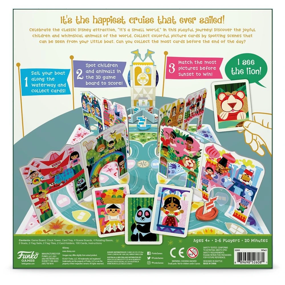 Disney Board Game - It's A Small World - Image 2