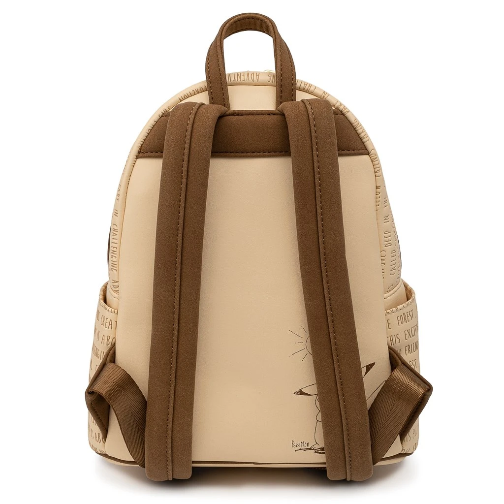Pokemon Loungefly Mini Backpack - Pikachu Sepia - Image 6