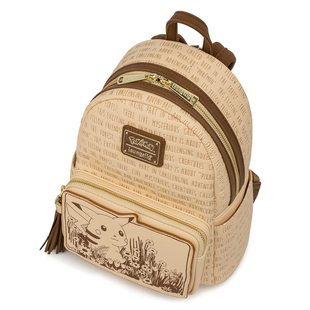 Pokemon Loungefly Mini Backpack - Pikachu Sepia - Image 7
