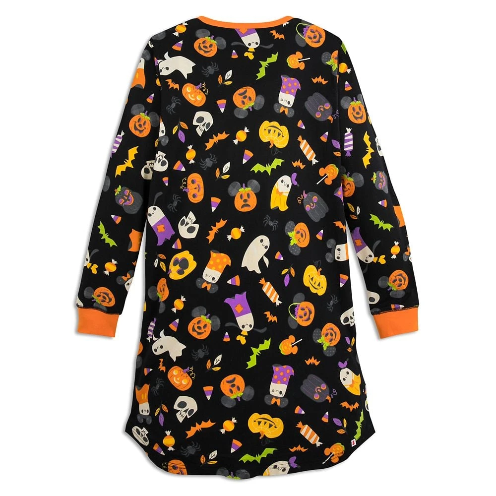 Disney Women's Nightshirt - Halloween Mickey Pumpkin - Image 2