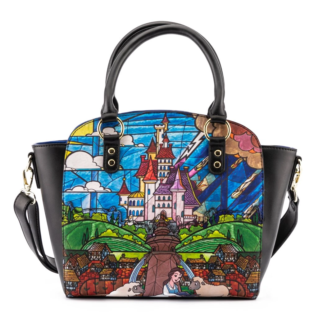 Disney Loungefly Crossbody Bag - Disney Castle Series - Belle