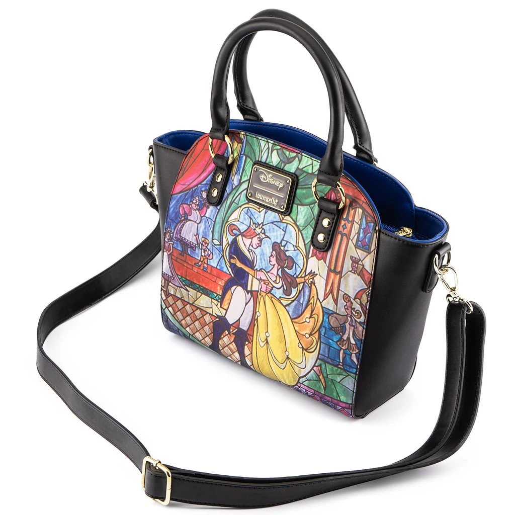 Disney Loungefly Crossbody Bag - Disney Castle Series - Belle - Image 3