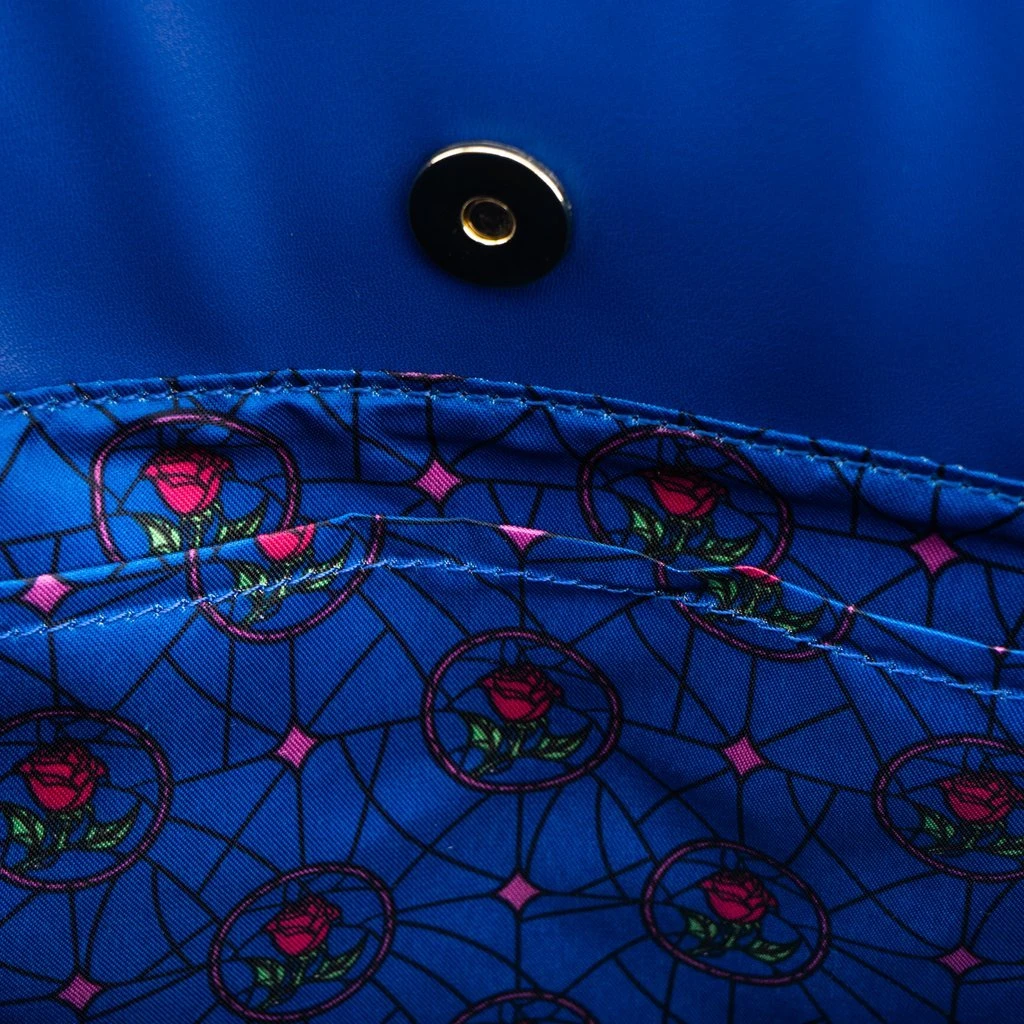 Disney Loungefly Crossbody Bag - Disney Castle Series - Belle - Image 4