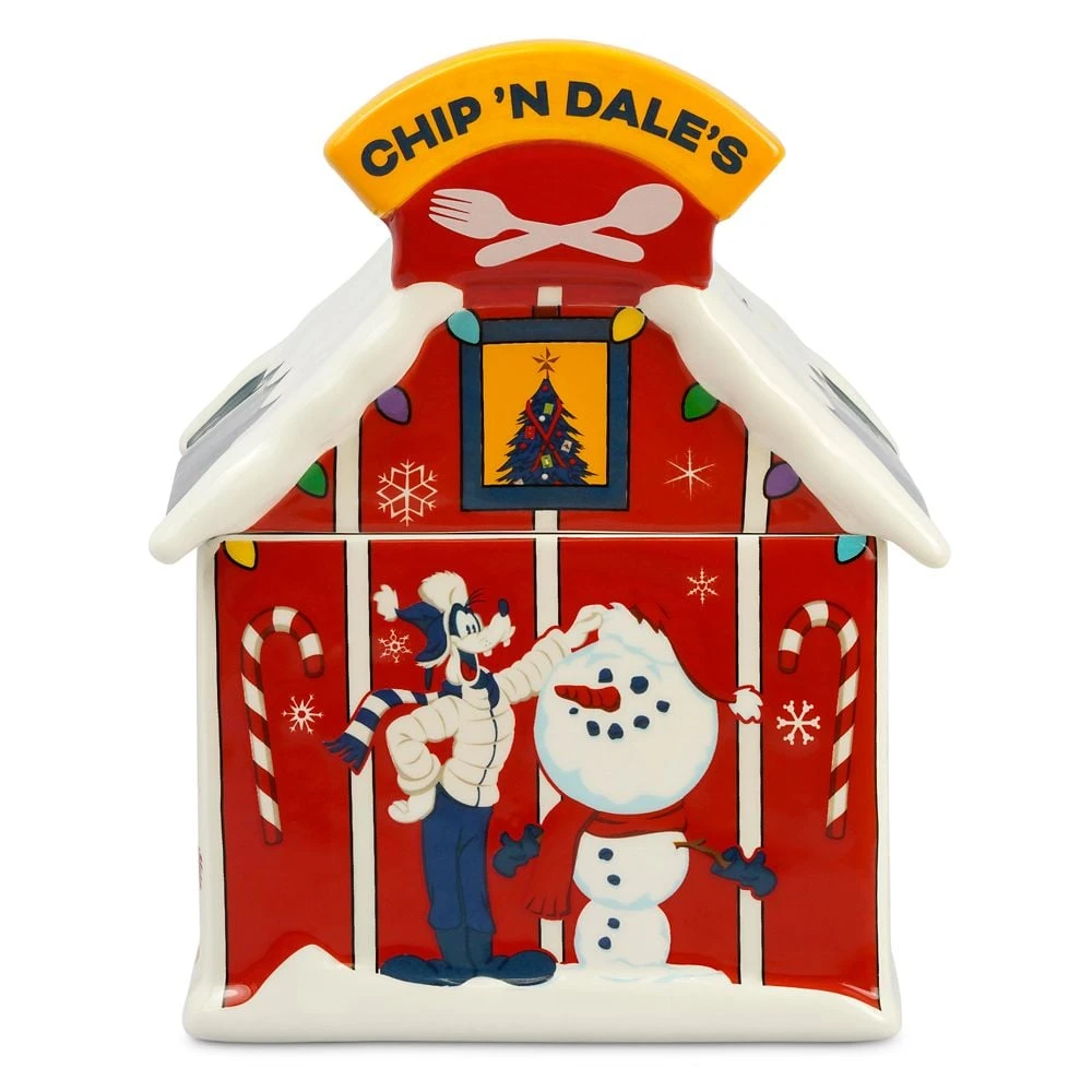 Disney Cookie Jar - Mickey And Friends Walt's Holiday Lodge - Image 2