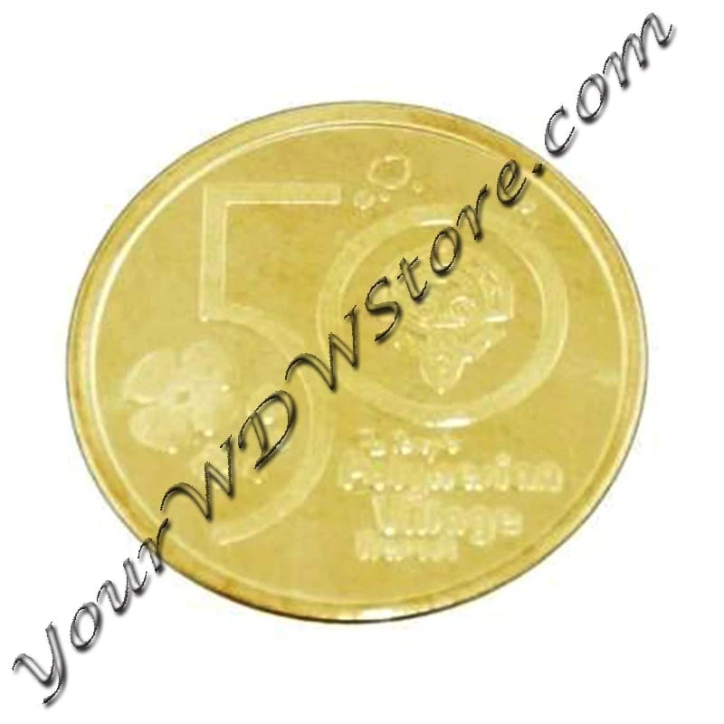 Disney World Pocket Token Coin - Walt Disney World 50th Anniversary - Polynesian Resort Logo