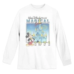 Disney Adult Shirt - Walt Disney World Retro Magical 1971 Mickey Mouse